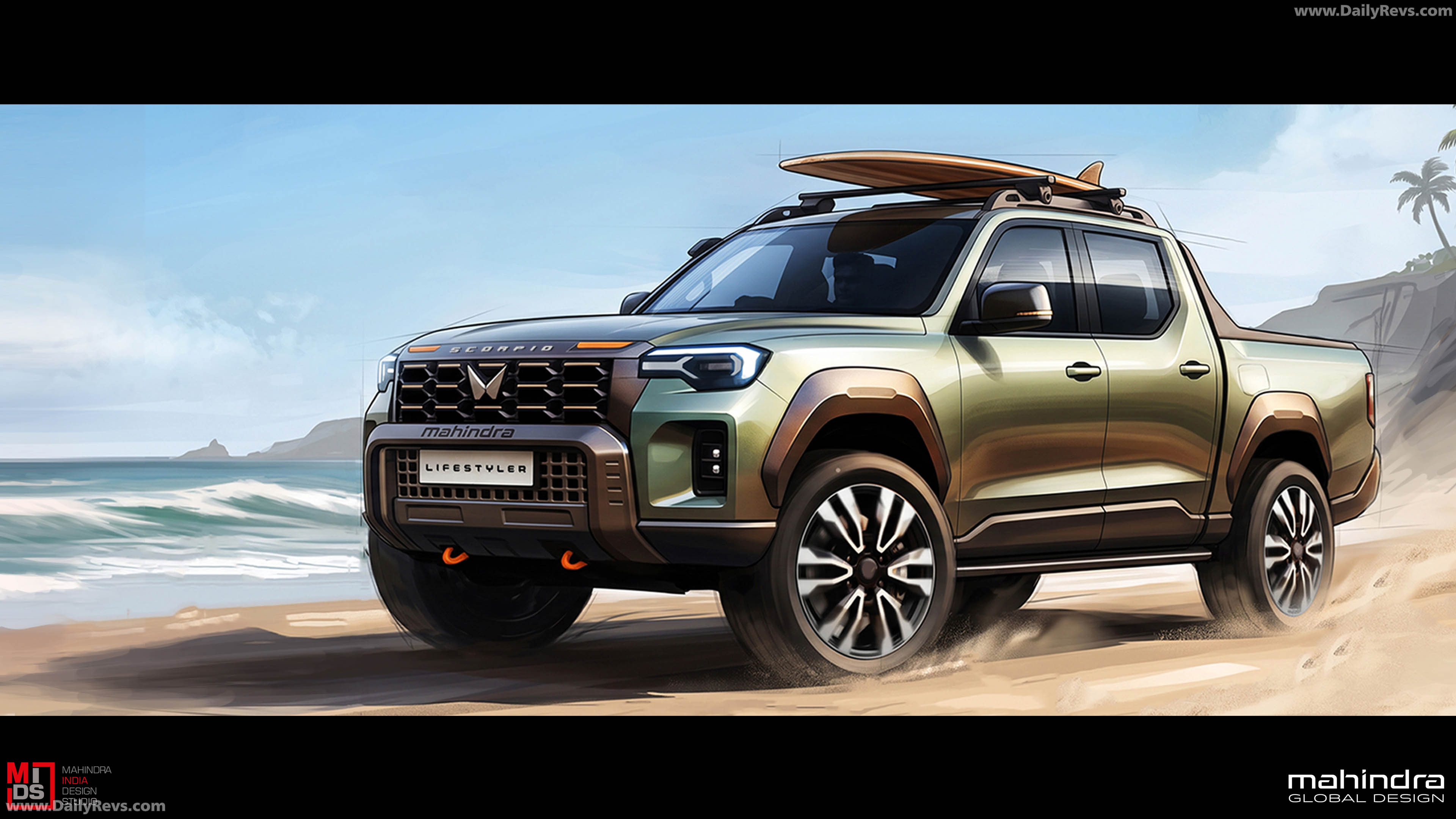 2027 Mahindra Motors Scorpio Lifestyler Sketches